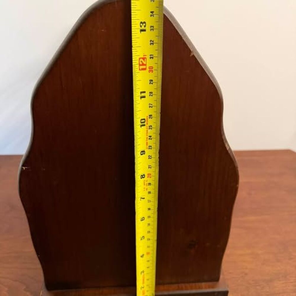 Vintage Wooden Magazine Rack - Picture 9 of 9